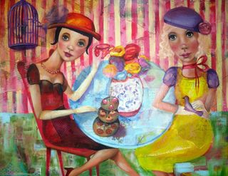 Mimsie's Tea-party - SOLD