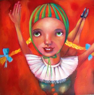 Caitlin Learns to Fly - SOLD