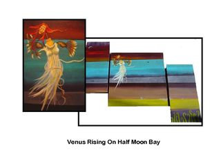 VENUS RISING OVER HALF-MOON BAY-SOLD