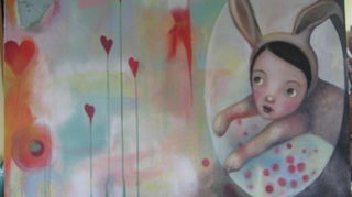 'When Bun-buns Found the Bon-bons' - SOLD