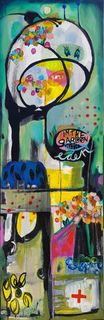 In the Garden with Eden by Monika Welch SOLD