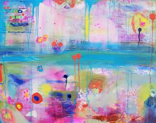 Come into My Garden by Monika Welch SOLD