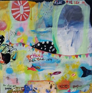 ‘Ride the ‘Storm’ by Monika Welch $750 SOLD