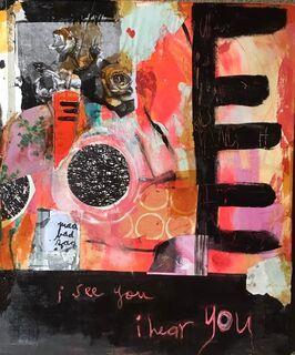 ‘ I see you, I hear you’ by Monika Welch $ 530