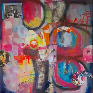 ‘ A Kiss in the Chaos’ by Monika Welch $1200