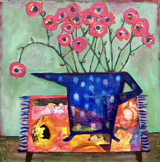 ‘ A Pot’o’Poppies’ by Monika Welch Sold