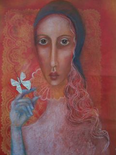 Bethney and her FLUTTERBY- SOLD